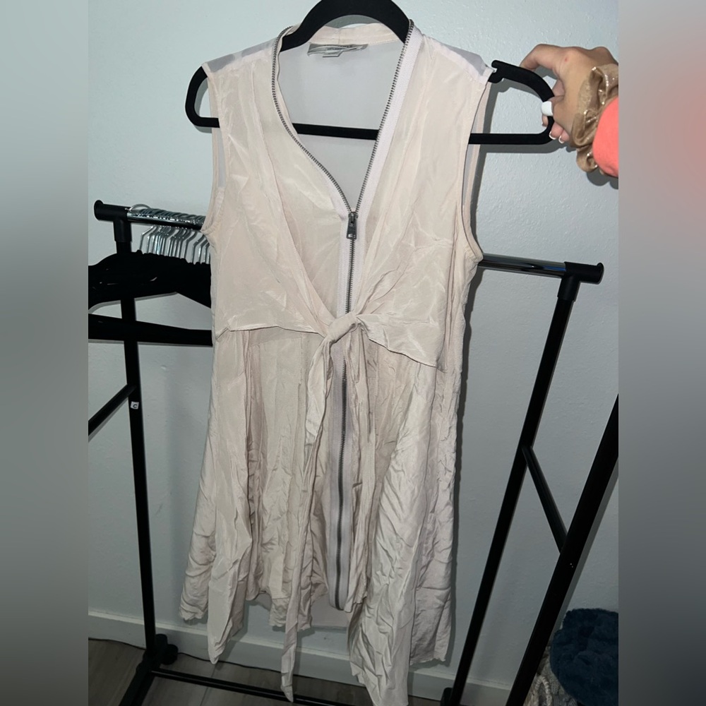 All Saints size small silk dress.